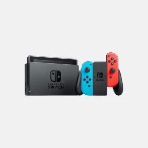 Nintendo Switch OLED Blauw Rood