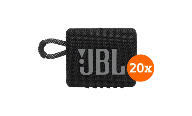 JBL GO 3  Zwart